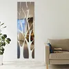 Dekorative Spiegel-Wandaufkleber Baum-Design Silber Produktbild-Vorschau 7