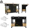 MODFU Îlot de Cuisine - Meuble de Cuisine Mobile avec Voir les images du produit 4