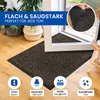 Gentle North Hochwertige Fußmatte beige-schwarz 90x120 groß Produktbild-Vorschau 2