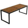 DEGAMO Hockerbank Gartenbank RAGUSA 2-sitzer, Metall Produktbild-Vorschau 2
