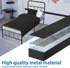 LZQ kovová postel 90 x 200 cm rám postele jednolůžko rám Náhled obrázku produktu 3