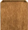 vidaXL Fioriera Rusty 40x40x40 cm Acciaio resistente alle Anteprima dell’immagine prodotto 5