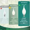 LUMILED  6er Set LED Kerzenlampe BA35 E14 Windstoß Produktbild-Vorschau 3