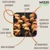 WEPO Hunde Leckerlis - 1kg getrocknete Rinderlunge für Produktbild-Vorschau 4