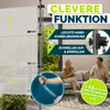 tillvex® tenda a pinza tenda verticale 150x310cm beige con Anteprima dell’immagine prodotto 5