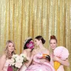 Pailletten Hintergrund 305x305 cm Gold Hochzeit Party Productafbeelding-voorbeeld