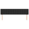 vidaXL Kopfteile Schwarz 180x5x78/88 cm Kunstleder Produktbild-Vorschau 3