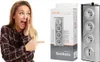 A woman is shown on the left, looking surprised and pointing towards a product packaging and the product itself on the right. Anteprima dell’immagine prodotto