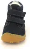 A single blue boot with a brown sole and white fur lining. Produktbild-Vorschau