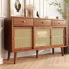Sweiko Sideboard, Kommode mit 3 Schubladen und 3 Produktbild-Vorschau 2
