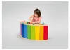 Playtive Holz Balancewippe, Kinder in Regenbogenfarben mit Produktbild-Vorschau 6
