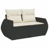The Living Store 9-tlg. Garten-Sofagarnitur mit Kissen Produktbild-Vorschau 5