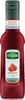 A bottle of strawberry syrup with a label. Voir les images du produit