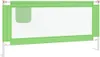 vidaXL Ochranný rám postele pro batolata zelený 180x25 cm Náhled obrázku produktu 1