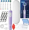 Oral-B Vitality Pro D103 Lilac Szczoteczka elektryczna + 4 Podgląd zdjęcia produktu 2
