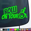 PantherPixel Rollstuhlfahrer Aufkleber Rolli on Tour Produktbild-Vorschau 1