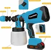 1000ml Akku Farbsprühsystem,Elektro Farbsprühgerät, Produktbild-Vorschau 3
