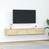 vidaXL TV skrinky 2 ks dub Sonoma 80x31x25,5 cm materiál na Náhľad obrázku produktu 1