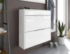 Schuhschrank Oliva 2 hängend Basic weiß glänzend Produktbild-Vorschau 4