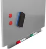 ROCADA Skinwhiteboard rahmenlos 75x115cm PE besch. silber Produktbild-Vorschau 4