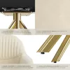 Chaise pivotante en velours Lona avec rembourrage épais - Voir les images du produit 5