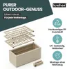 Kreher® XL Gartenspalier 'Ethica' mit Pflanzkübel Breit Produktbild-Vorschau 4