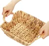 COM-FOUR® Deko Korb mit Henkel - Aufbewahrungskorb aus Produktbild-Vorschau 2