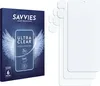 A product box for screen protectors is shown next to the screen protectors themselves. Produktbild-Vorschau