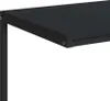 Príručný stolík a kolieska čierny 55x35x70 cm spracované Náhľad obrázku produktu 7