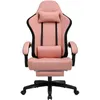 LUCKRACER Herní židle s podnožkou Ergonomická kancelářská Náhled obrázku produktu 1