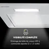 Simplica Hotte aspirante encastrable 70 cm 400 m³ / h LED Voir les images du produit 5