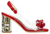 Misstyl by Laura Vita Damen Sandalette Glitzersteine Produktbild-Vorschau 4