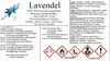Das Etikett enthält auch kleinere Texte mit Inhaltsstoffe Gefahrenhinweise und Kontaktinformationen. Produktbild-Vorschau