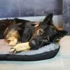 4L Textil ELLA Hundebett Leder Optik Hundekissen Kunstleder Produktbild-Vorschau 7