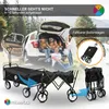 Miweba Faltbarer Bollerwagen MB-35 - Stahlrahmen - Produktbild-Vorschau 3