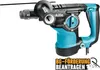 A Makita HR2811FT Kombihammer is shown against a white background. There is a promotional overlay at the bottom right. Podgląd zdjęcia produktu