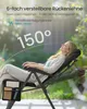 SONGMICS Campingstuhl faltbar, 2er Set, 95°-150° Produktbild-Vorschau 5