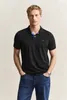 GANT Normales, kontrastierendes Piqué-Poloshirt, Blau 3XL Produktbild-Vorschau 23