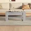vidaXL Konferenční stolek Grey Sonoma 102x55x45 cm Dřevěný Náhled obrázku produktu 5