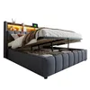 Polsterbett 180*200cm mit Bettkasten, LED-Beleuchtung und Produktbild-Vorschau 9