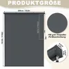 UISEBRT 120×250cm Anthracite Store vertical Store extérieur Voir les images du produit 2