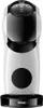 A white and black De'Longhi capsule coffee machine is shown from the front on a white background. Produktbild-Vorschau