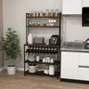 Kuchyňský regál COSTWAY s držákem na víno do 10 lahví, Náhled obrázku produktu 2