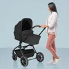 BabyGo 3in1 Kombikinderwagen Harmony, black Produktbild-Vorschau 5