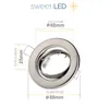 SWEET LED 10x GU10 Einbaustrahler Set schwenkbar – Produktbild-Vorschau 2