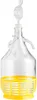lilawelt24 1 x 5L Glasballon Gärballon Set mit Schutzkorb, Produktbild-Vorschau 1