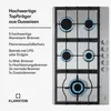 Klarstein Gasherd, Gaskochfeld 5 Flammen, Einbau-Gaskocher Produktbild-Vorschau 3