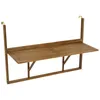 DEGAMO Balkonhängetisch Balkontisch Hängetisch 120x40cm Produktbild-Vorschau 5