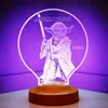 Star Wars Meister Yoda 3D Nachtlicht, Geschenk für Jungen, Produktbild-Vorschau 2