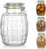 Großes Einmachglas 2,8L mit Bügelverschluss – Hermetisches Produktbild-Vorschau 1